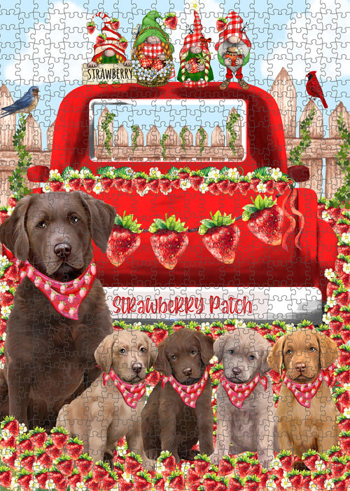 Chesapeake Bay Retriever Jigsaw Puzzle for Adult, Interlocking Puzzles Games, Personalized, Explore a Variety of Designs, Custom, Dog Gift for Pet Lovers