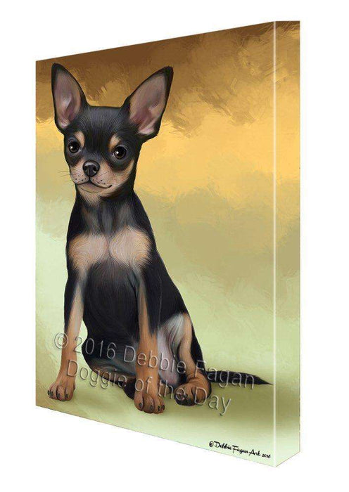 Chihuahua Dog Canvas Wall Art