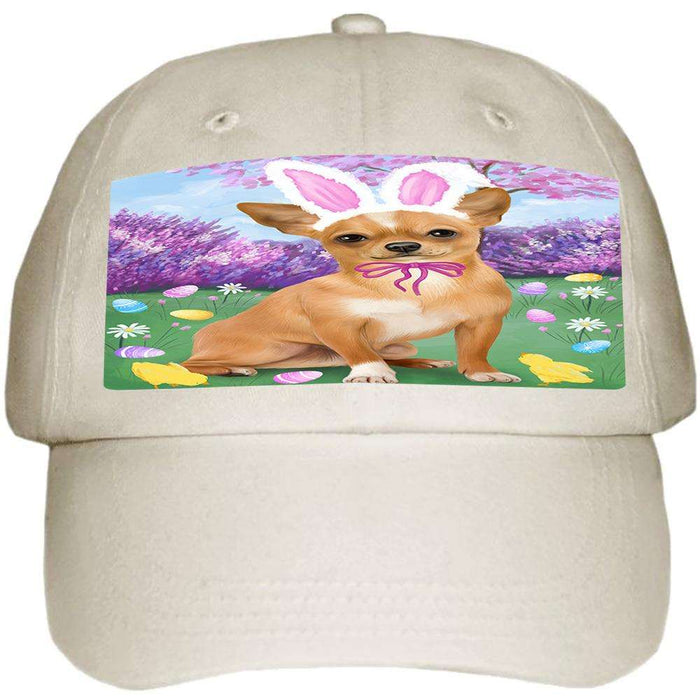 Chihuahua Dog Easter Holiday Ball Hat Cap HAT51042