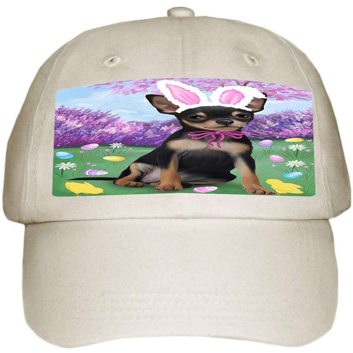 Chihuahua Dog Easter Holiday Ball Hat Cap HAT51045