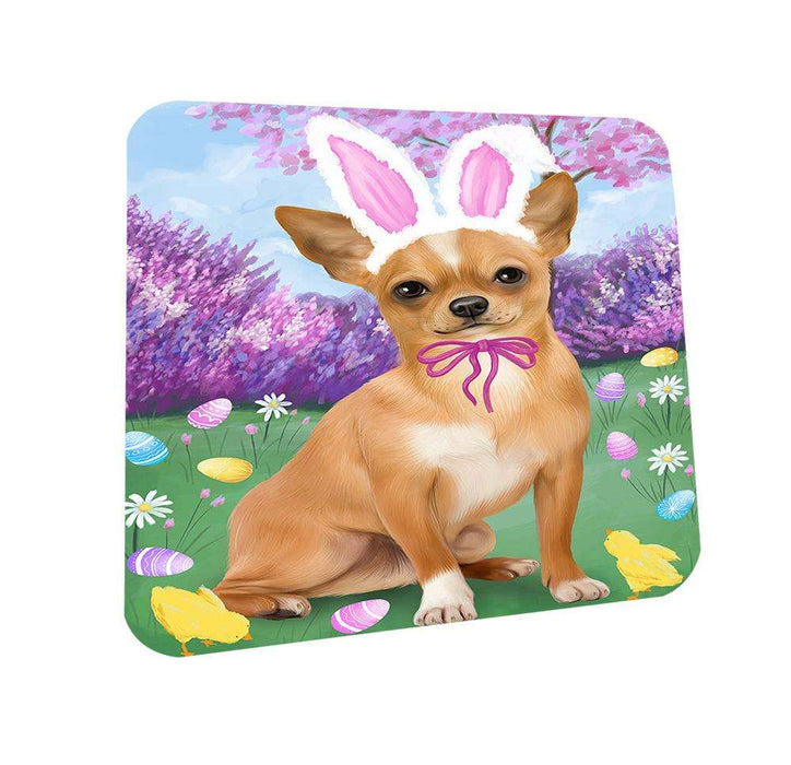 Chihuahua Dog Easter Holiday Coasters Set of 4 CST49062