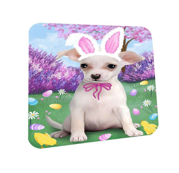 Chihuahua Dog Easter Holiday Coasters Set of 4 CST49065