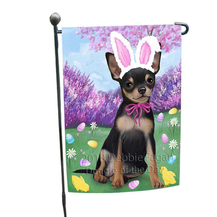 Chihuahua Dog Easter Holiday Garden Flag GFLG49013