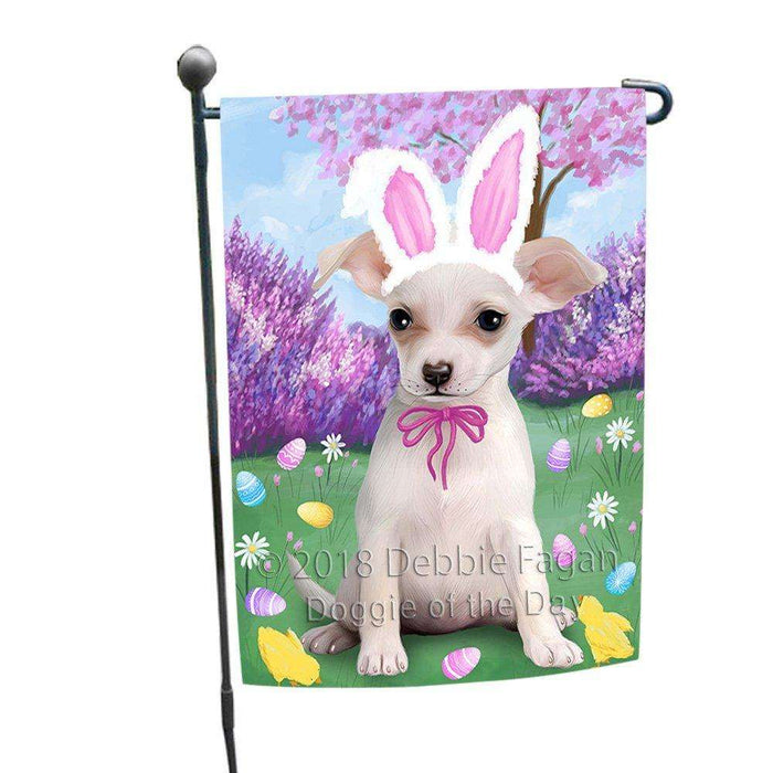 Chihuahua Dog Easter Holiday Garden Flag GFLG49015