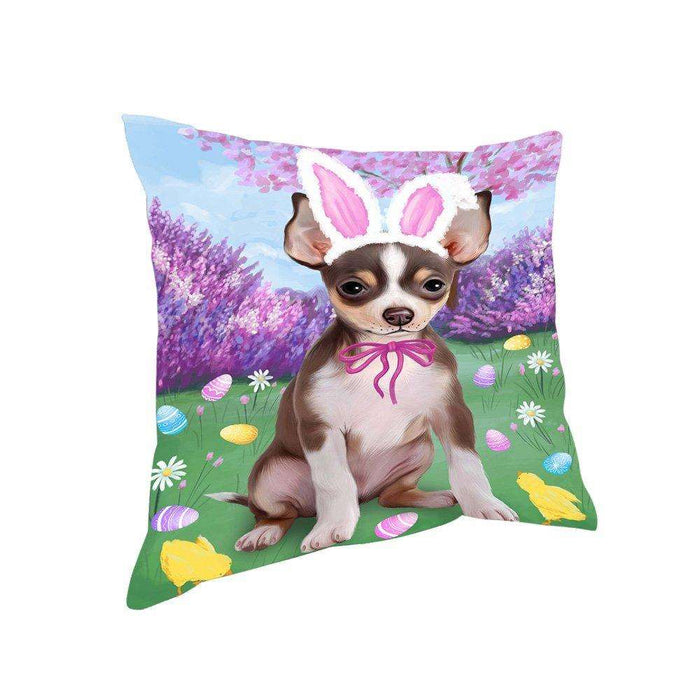 Chihuahua Dog Easter Holiday Pillow PIL52260