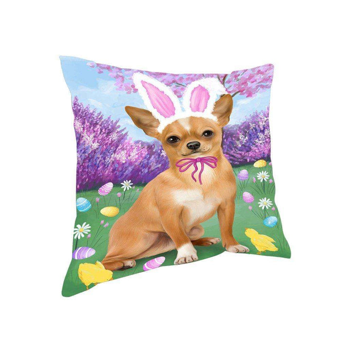 Chihuahua Dog Easter Holiday Pillow PIL52268