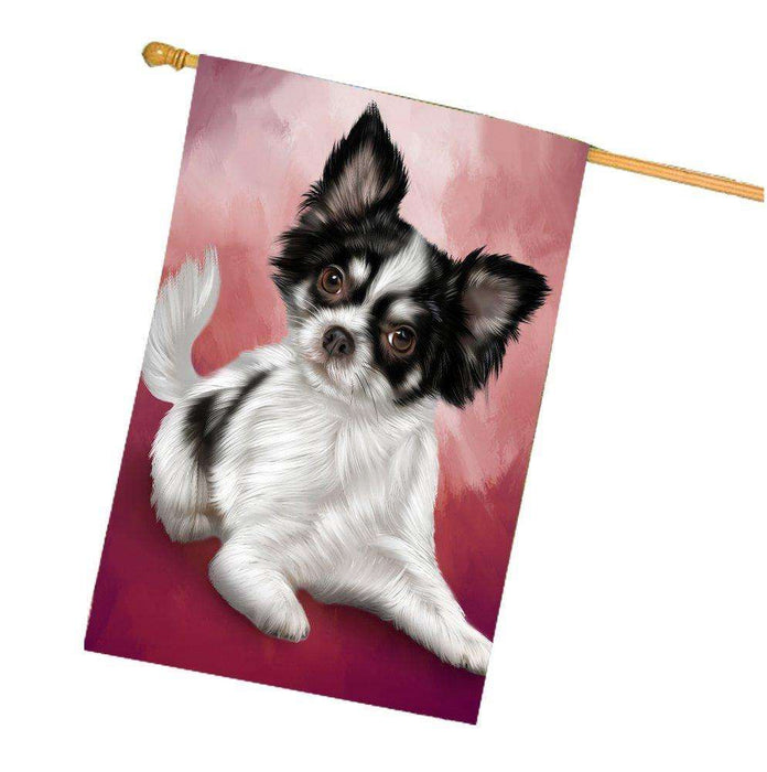 Chihuahua Dog House Flag