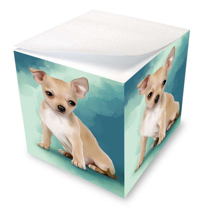 Chihuahua Dog Note Cube