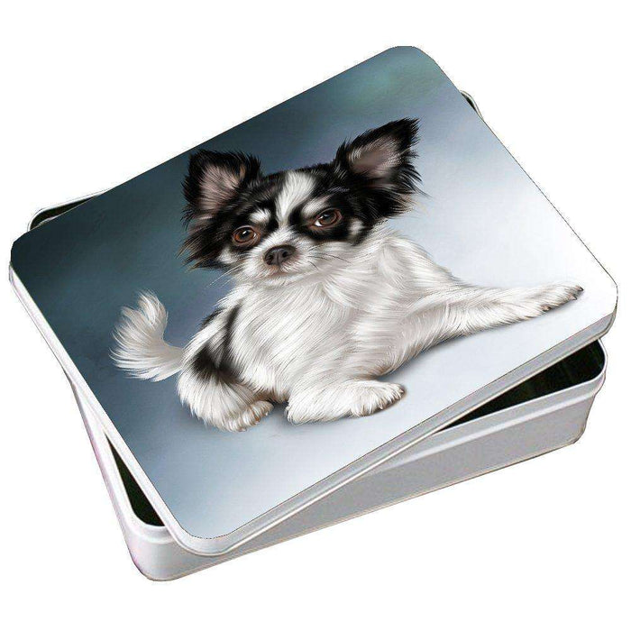 Chihuahua Dog Photo Storage Tin