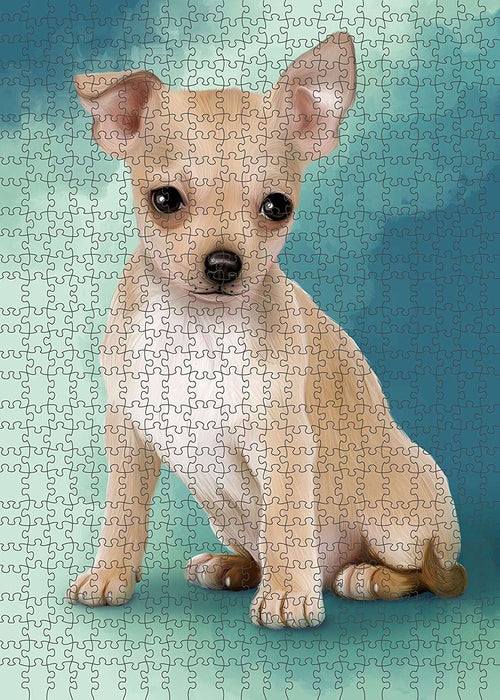 Chihuahua Dog Puzzle with Photo Tin PUZL1527