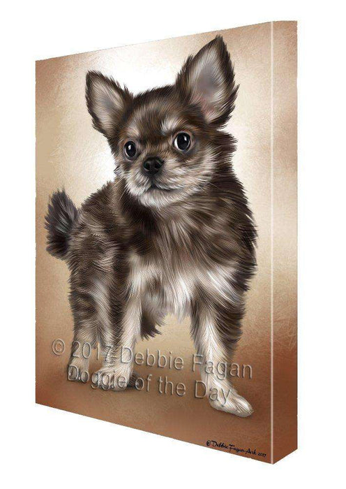 Chihuahua Puppy Dog Canvas Wall Art