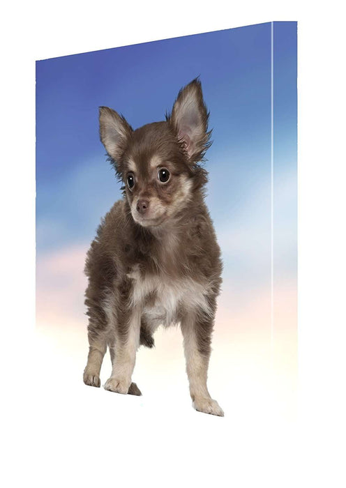 Chihuahua Puppy Dog Canvas