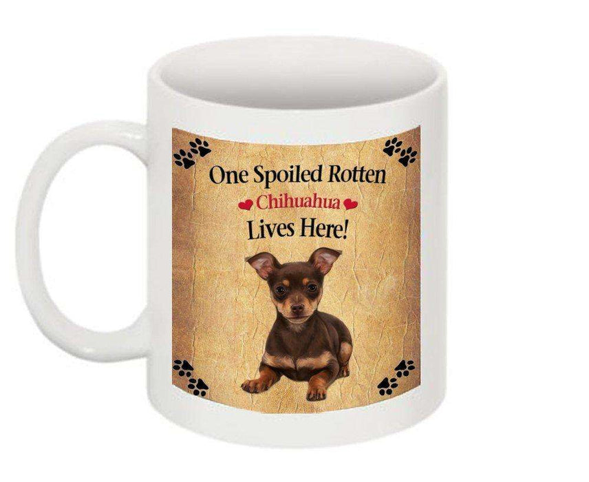 Chihuahua Puppy Spoiled Rotten Dog Mug