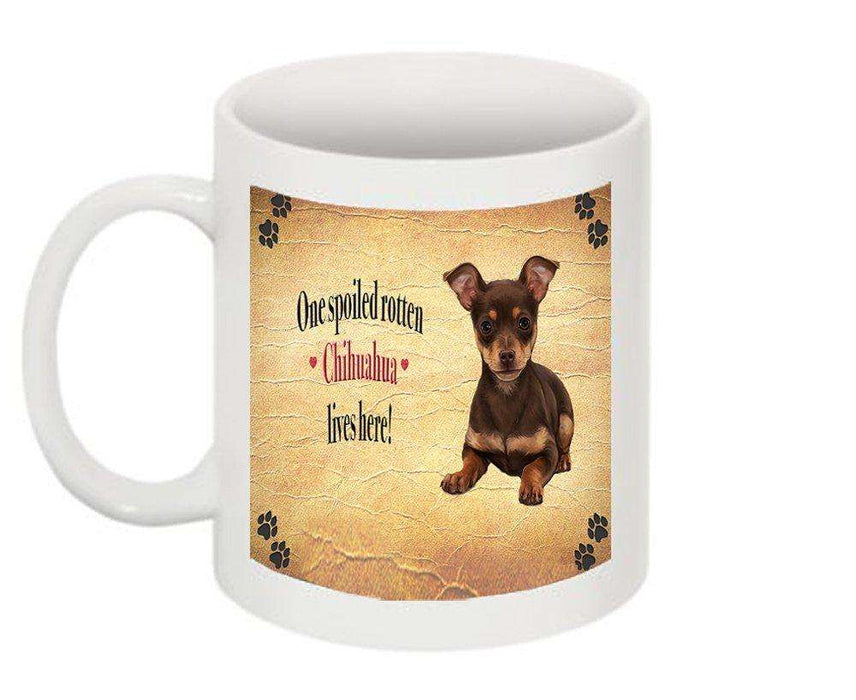 Chihuahua Spoiled Rotten Dog Mug