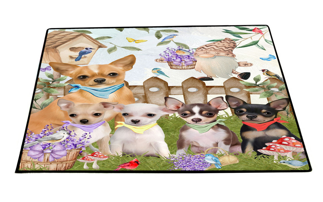Chihuahua Floor Mat: Explore a Variety of Designs, Custom, Personalized, Anti-Slip Door Mats for Indoor and Outdoor, Gift for Dog and Pet Lovers