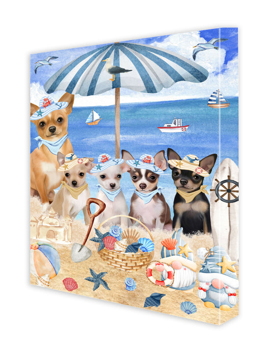 Chihuahua Canvas: Explore a Variety of Designs, Custom, Personalized, Digital Art Wall Painting, Ready to Hang Room Decor, Gift for Dog and Pet Lovers