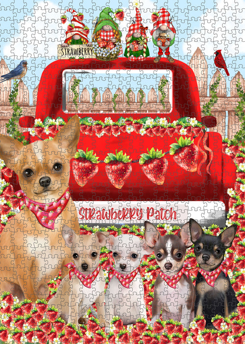 Chihuahua Jigsaw Puzzle, Interlocking Puzzles Games for Adult, Explore a Variety of Designs, Personalized, Custom, Gift for Pet and Dog Lovers