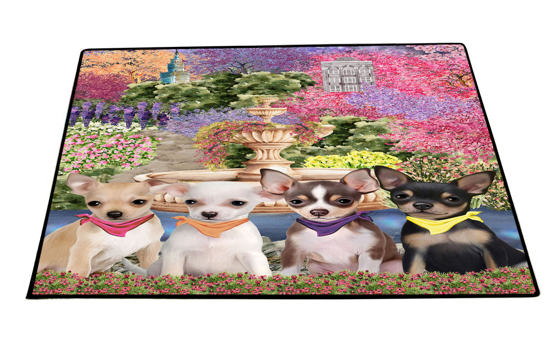 Chihuahua Floor Mat: Explore a Variety of Designs, Anti-Slip Doormat for Indoor and Outdoor Welcome Mats, Personalized, Custom, Pet and Dog Lovers Gift
