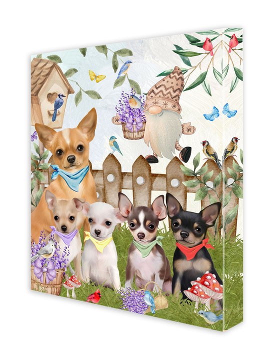 Chihuahua Canvas: Explore a Variety of Designs, Personalized, Digital Art Wall Painting, Custom, Ready to Hang Room Decor, Dog Gift for Pet Lovers