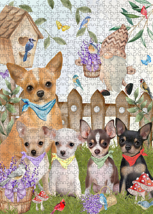 Chihuahua Jigsaw Puzzle for Adult, Interlocking Puzzles Games, Personalized, Explore a Variety of Designs, Custom, Dog Gift for Pet Lovers