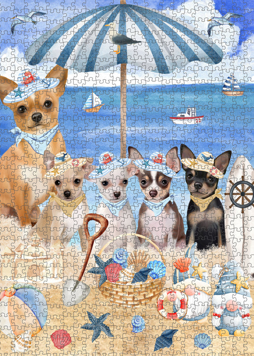 Chihuahua Jigsaw Puzzle: Explore a Variety of Designs, Interlocking Puzzles Games for Adult, Custom, Personalized, Gift for Dog and Pet Lovers