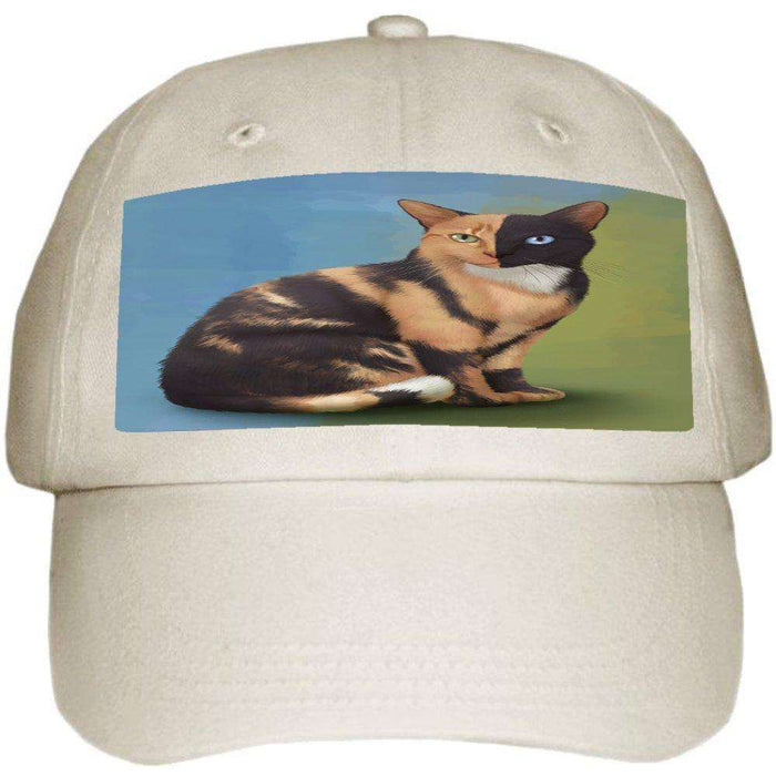 Chimera Cat Ball Hat Cap Off White