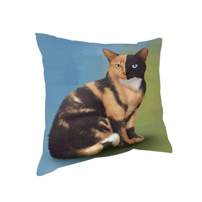 Chimera Cat Throw Pillow