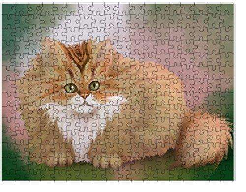 Chinchilla Persian Cat Puzzle with Photo Tin