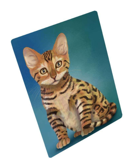 Chinese Li Hua Kitten Cat Magnet Mini (3.5" x 2")