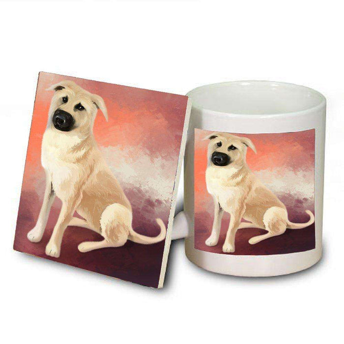 Chinook Dog Mug and Coaster Set