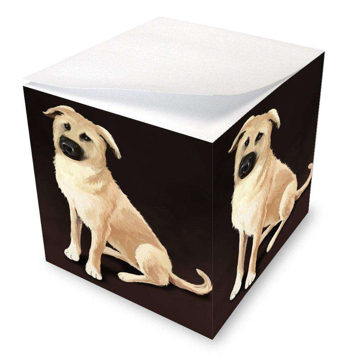 Chinook Dog Note Cube