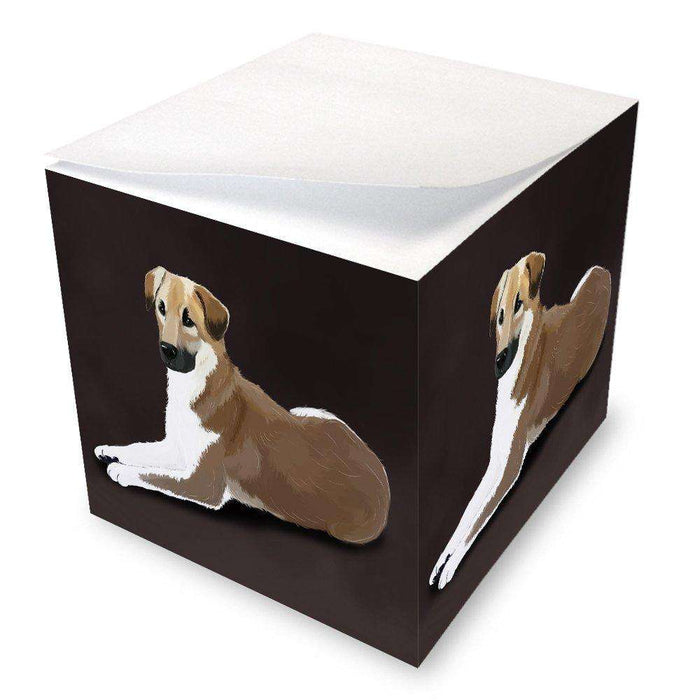 Chinook Dog Note Cube