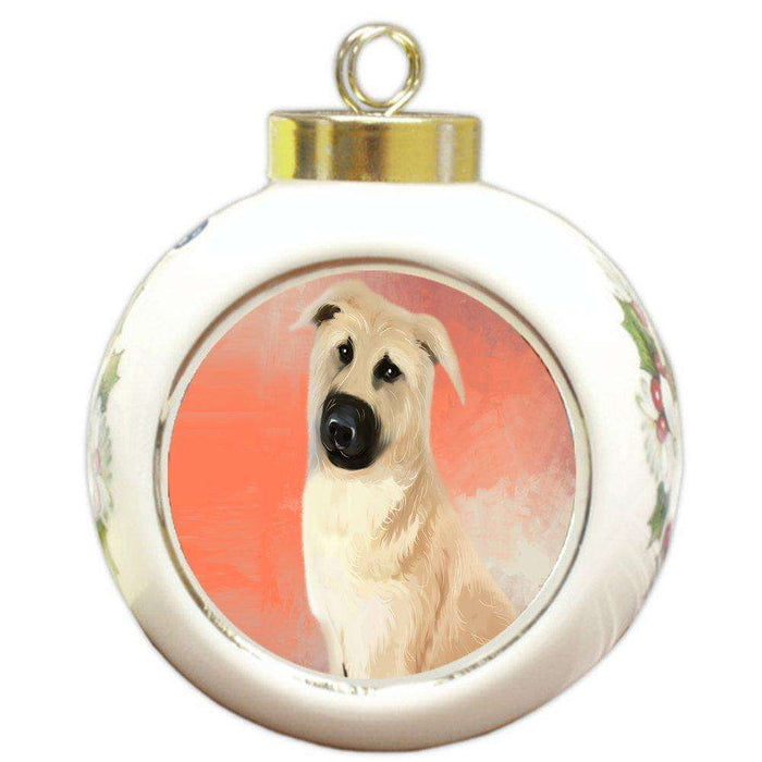 Chinook Dog Round Ball Christmas Ornament