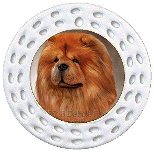 Chow Chow Dog Art Portrait Print Christmas Holiday Ornament