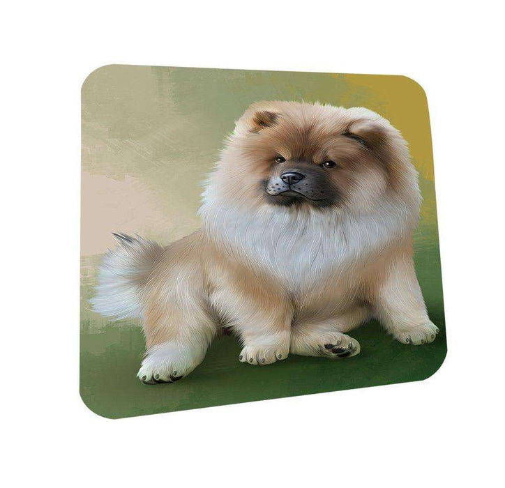 Chow Chow Dog Coasters Set of 4