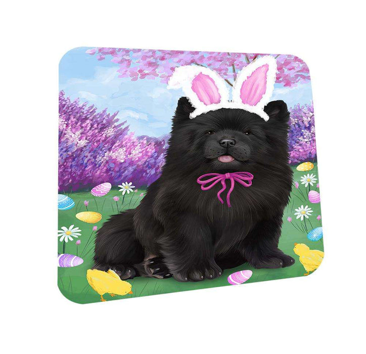 Chow Chow Dog Easter Holiday Coasters Set of 4 CST49071
