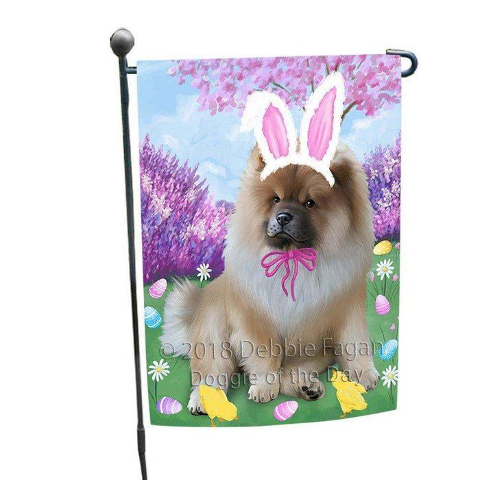 Chow Chow Dog Easter Holiday Garden Flag GFLG49018