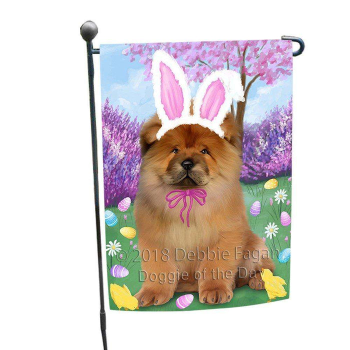 Chow Chow Dog Easter Holiday Garden Flag GFLG49020