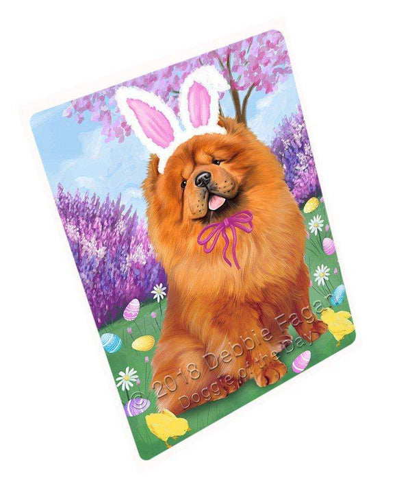 Chow Chow Dog Easter Holiday Large Refrigerator / Dishwasher Magnet RMAG54378