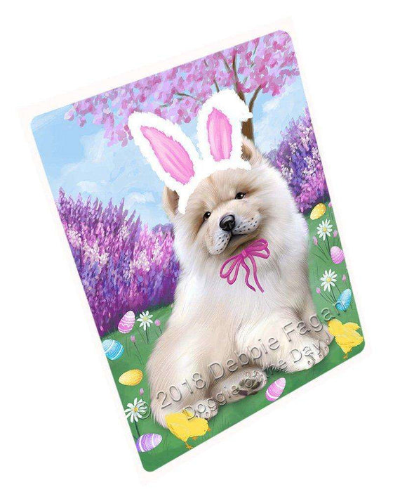 Chow Chow Dog Easter Holiday Large Refrigerator / Dishwasher Magnet RMAG54396