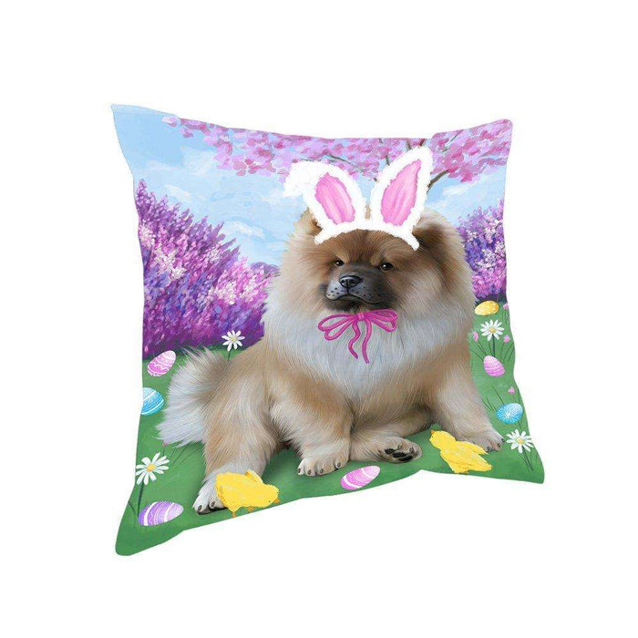 Chow Chow Dog Easter Holiday Pillow PIL52292