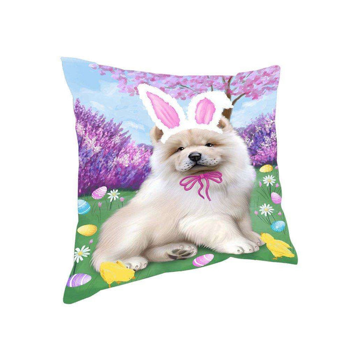 Chow Chow Dog Easter Holiday Pillow PIL52296
