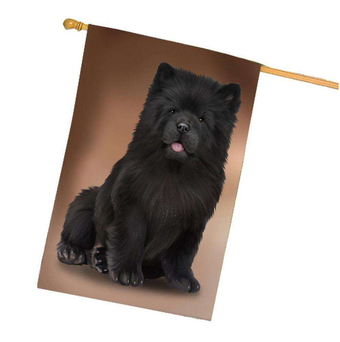 Chow Chow Dog House Flag HF325