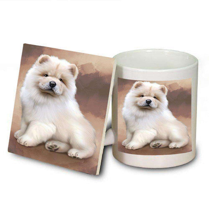 Chow Chow Dog Mug and Coaster Set