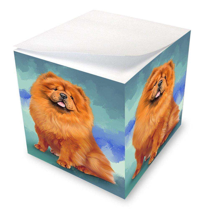 Chow Chow Dog Note Cube