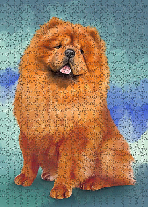 Chow Chow Puzzle with Photo Tin PUZL48099