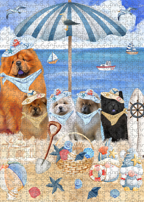 Chow Chow Jigsaw Puzzle: Interlocking Puzzles Games for Adult, Explore a Variety of Custom Designs, Personalized, Pet and Dog Lovers Gift