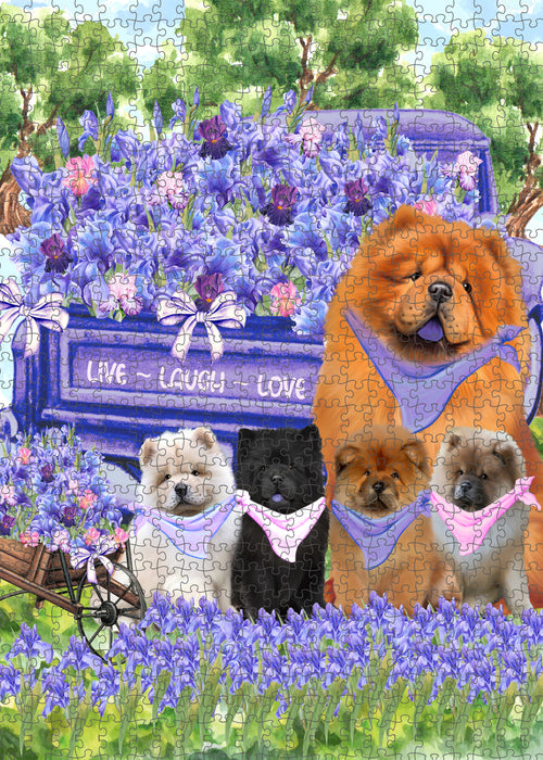 Chow Chow Jigsaw Puzzle: Interlocking Puzzles Games for Adult, Explore a Variety of Custom Designs, Personalized, Pet and Dog Lovers Gift