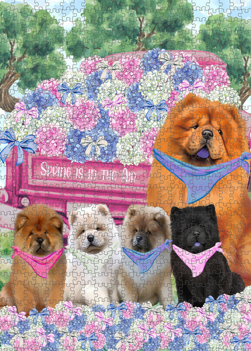 Chow Chow Jigsaw Puzzle for Adult, Interlocking Puzzles Games, Personalized, Explore a Variety of Designs, Custom, Dog Gift for Pet Lovers