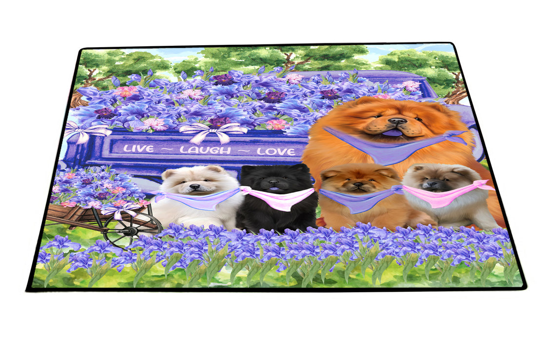 Chow Chow Floor Mat, Explore a Variety of Custom Designs, Personalized, Non-Slip Door Mats for Indoor and Outdoor Entrance, Pet Gift for Dog Lovers